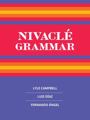 cover image of Nivaclé Grammar